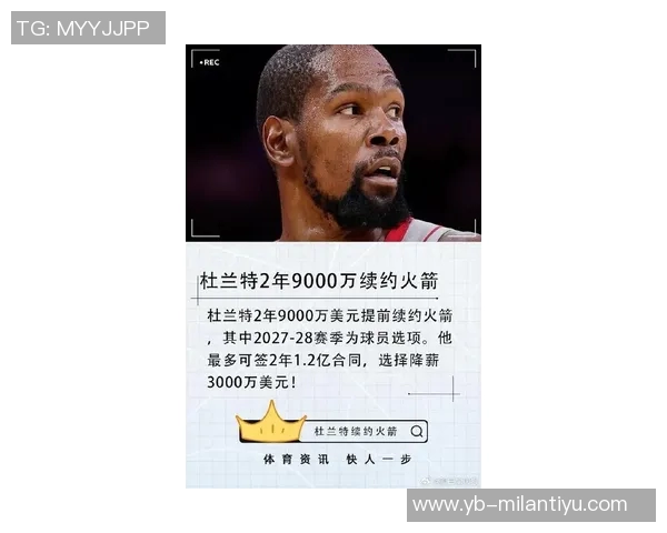 杜兰特谈火箭队潜力称需持续努力以实现目标